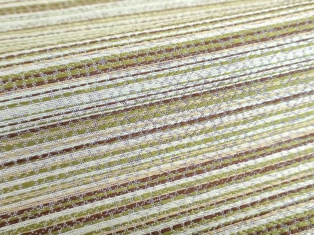 平和屋着物●六通柄袋帯 横縞