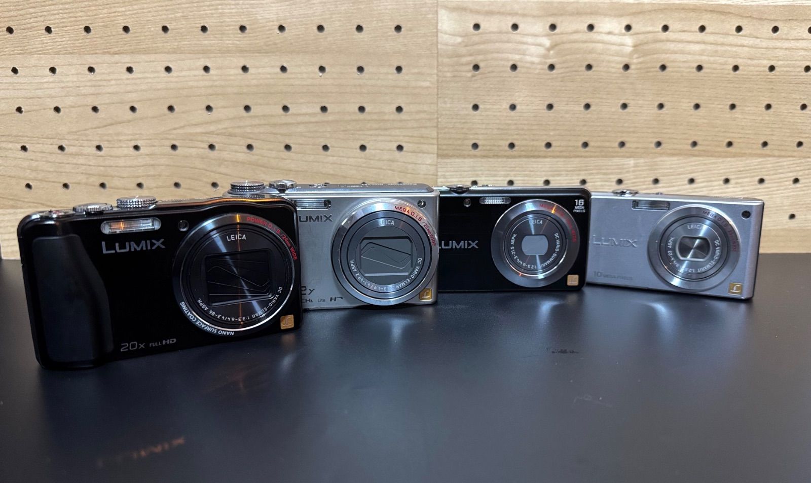 4台おまとめ品 Panasonic パナソニック DMC TZ 30 FX 37 7 FH 8 コンパクトデジタルカメラ 品 3815