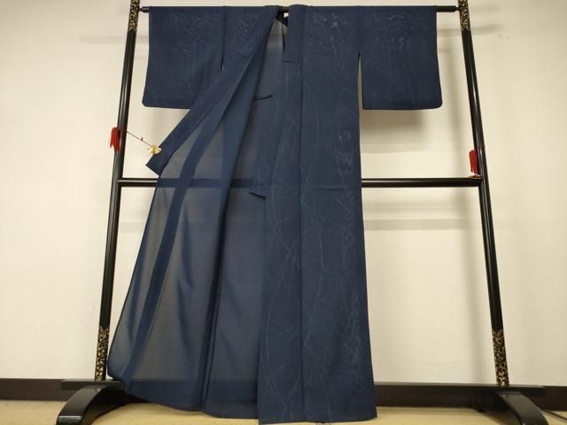 平和屋着物＊夏物 小紋 絽 幾何学文様 正絹 逸品 AABF1654jd - メルカリ