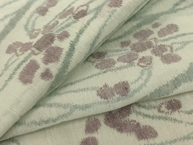 平和屋着物＊夏物 小紋 流水文 jd