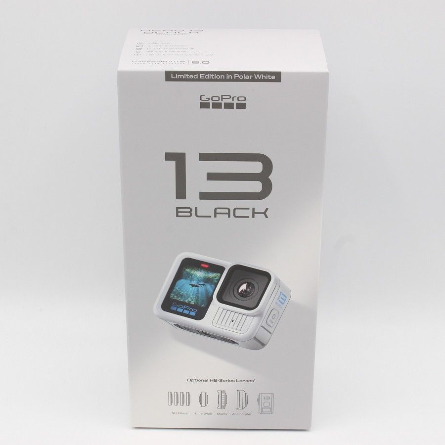 GoPro HERO 13 BLACK ポーラーホワイト版 CHDHX 132 FW ゴープロ ヒーロー 本体