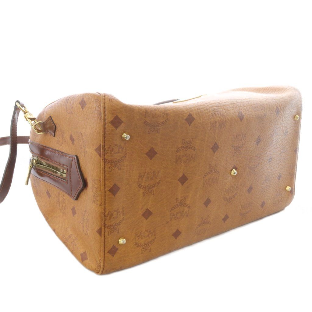 エムシーエム MCM ヴィセトス レザー ミニボストンバッグ ショルダー