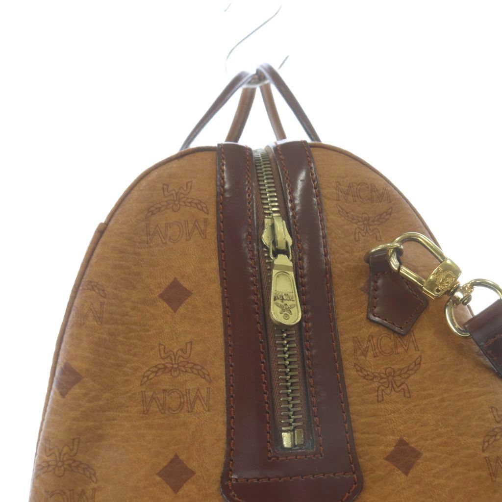 エムシーエム MCM ヴィセトス レザー ミニボストンバッグ ショルダー
