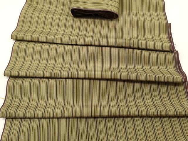 平和屋着物▽紬 反物 着尺 縞 逸品 未使用 DAAZ4655we - メルカリ