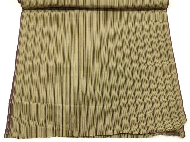 平和屋着物▽紬 反物 着尺 縞 逸品 未使用 DAAZ4655we - メルカリ