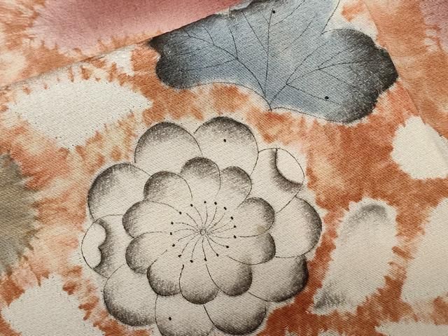 平和屋着物□訪問着 手描き 絞り 辻が花 暈し染め ますいわ屋扱い 正絹