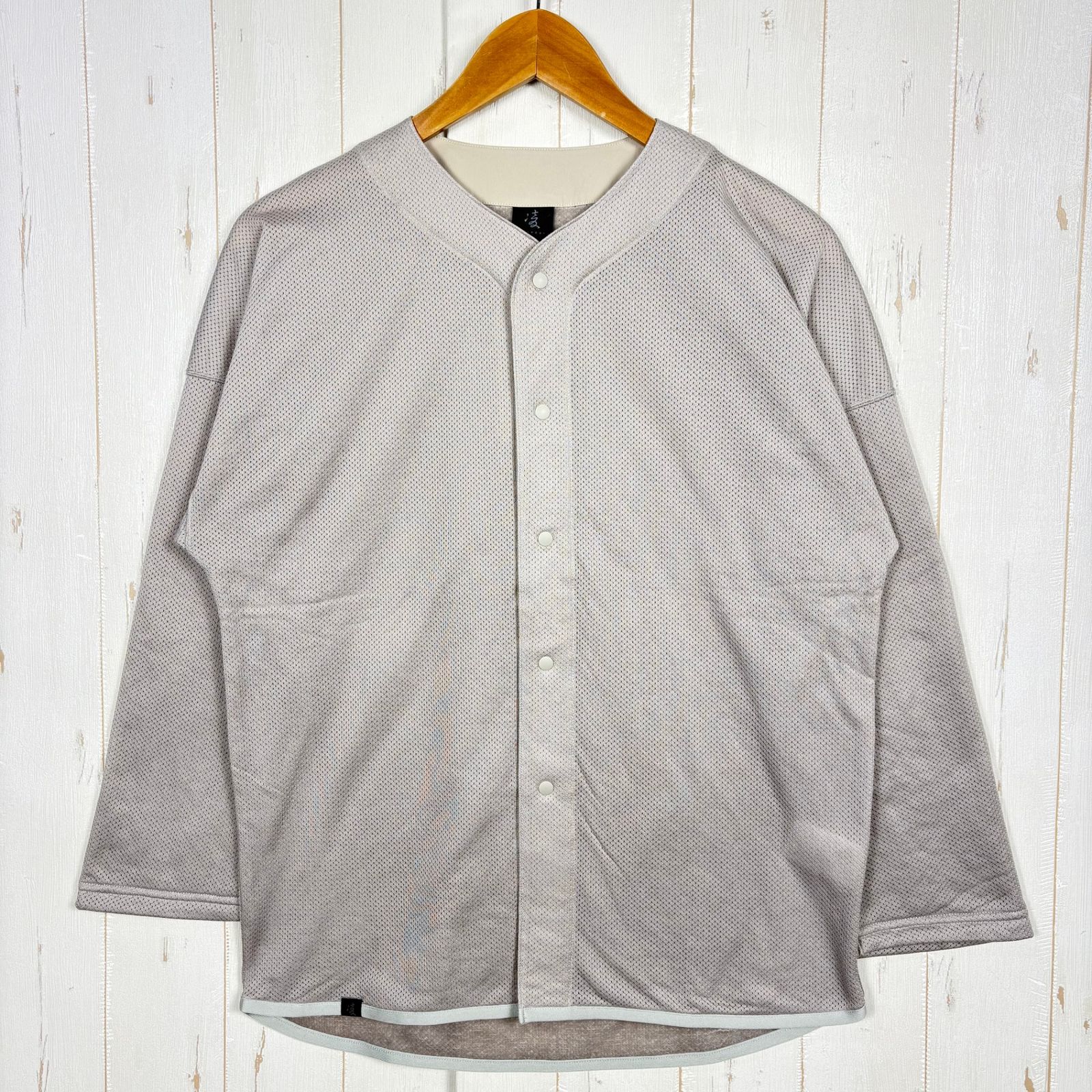 Unisex S グレー系 Shinogi By Axesquin 凌 アクシーズクイン ハヲリモノ オクタ Haworimono Octa ススイロ ポリエステル ウェア トップス アウター ジャケット フリース Teij