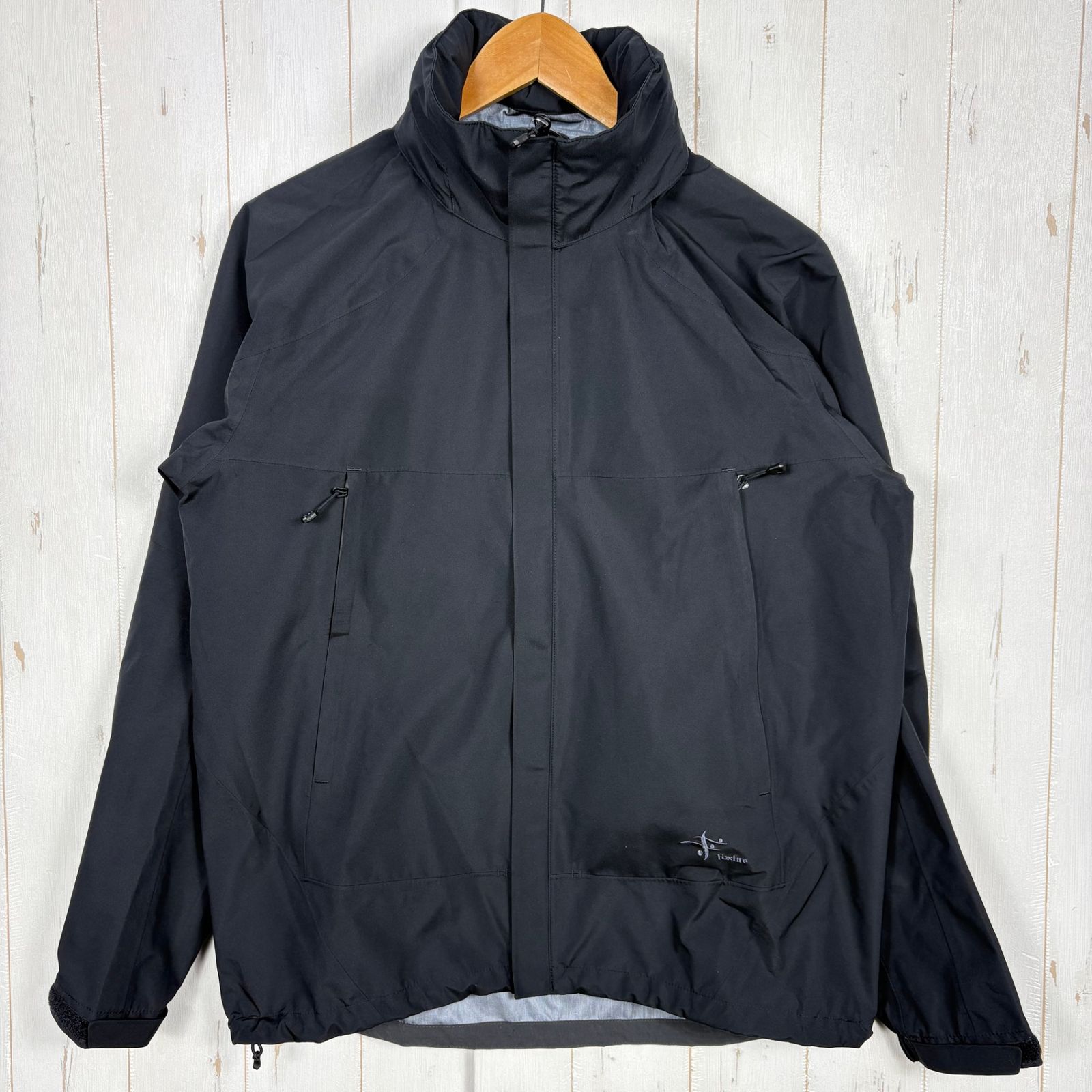 Men s ブラック系 Foxfire フォックスファイヤー リープ ライト ジャケット Leap Light Jacket ポリエステル ウェア トップス アウター ウィンドシェル GORE-TEX Windst