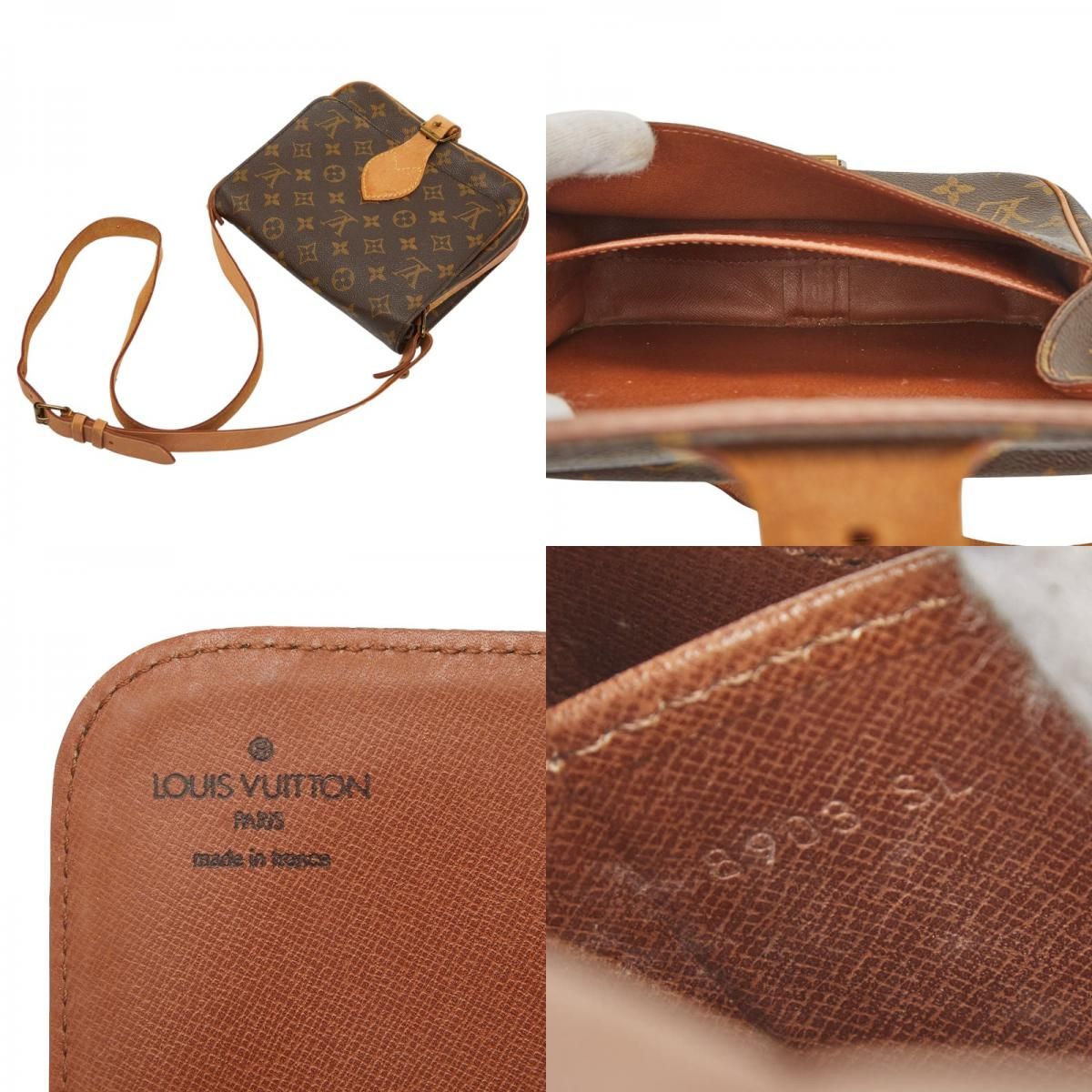 ルイ ヴィトン モノグラム カルトシエールMM 斜め掛け ショルダー