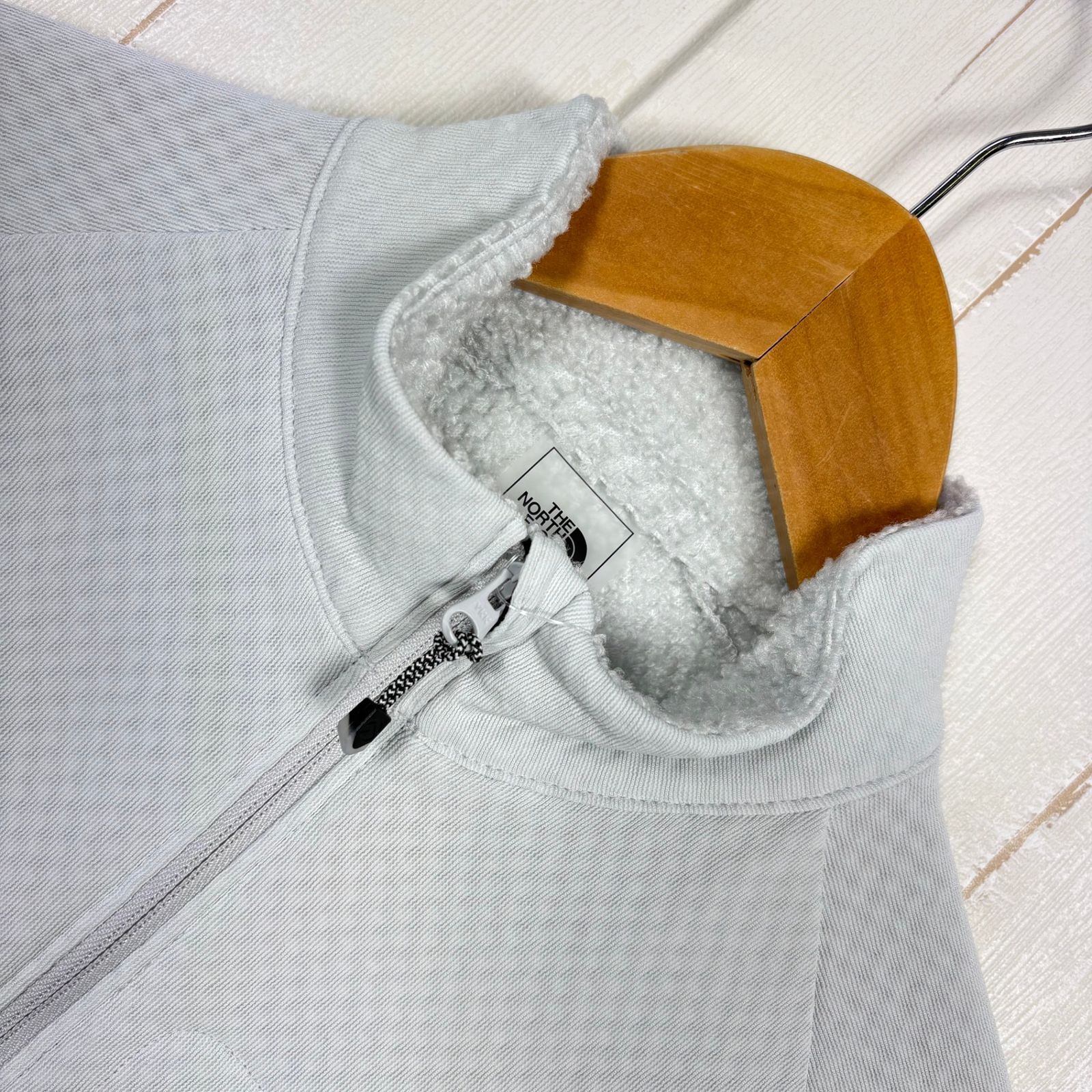  Women s M グレー系 The North Face ザ ノースフェイス エクスペディション グリッド フリース ジップ アップ Expedition Grid Fleece Zip Up ポリエステル ウェア トップス アウ フリース トップス