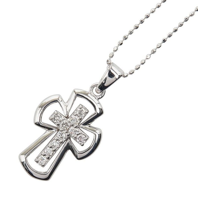 クロスモチーフ K 18 WG ホワイトゴールド レディース 1 0241891