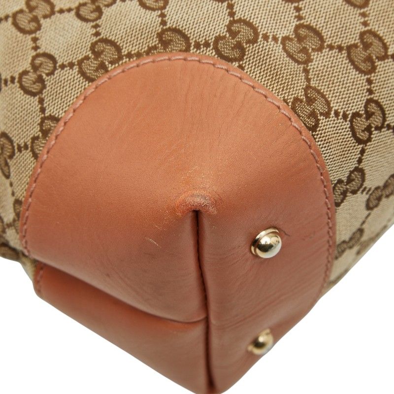 グッチ GGキャンバス ハートビット ハンドバッグ ショルダーバッグ