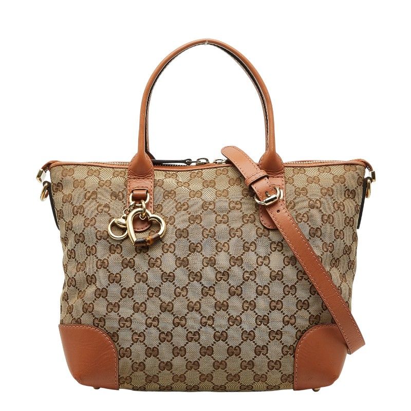 グッチ　GGキャンパス　ハンドバッグ GUCCI◇ハンドバッグ_GGキャンバス/キャンバス/BLK