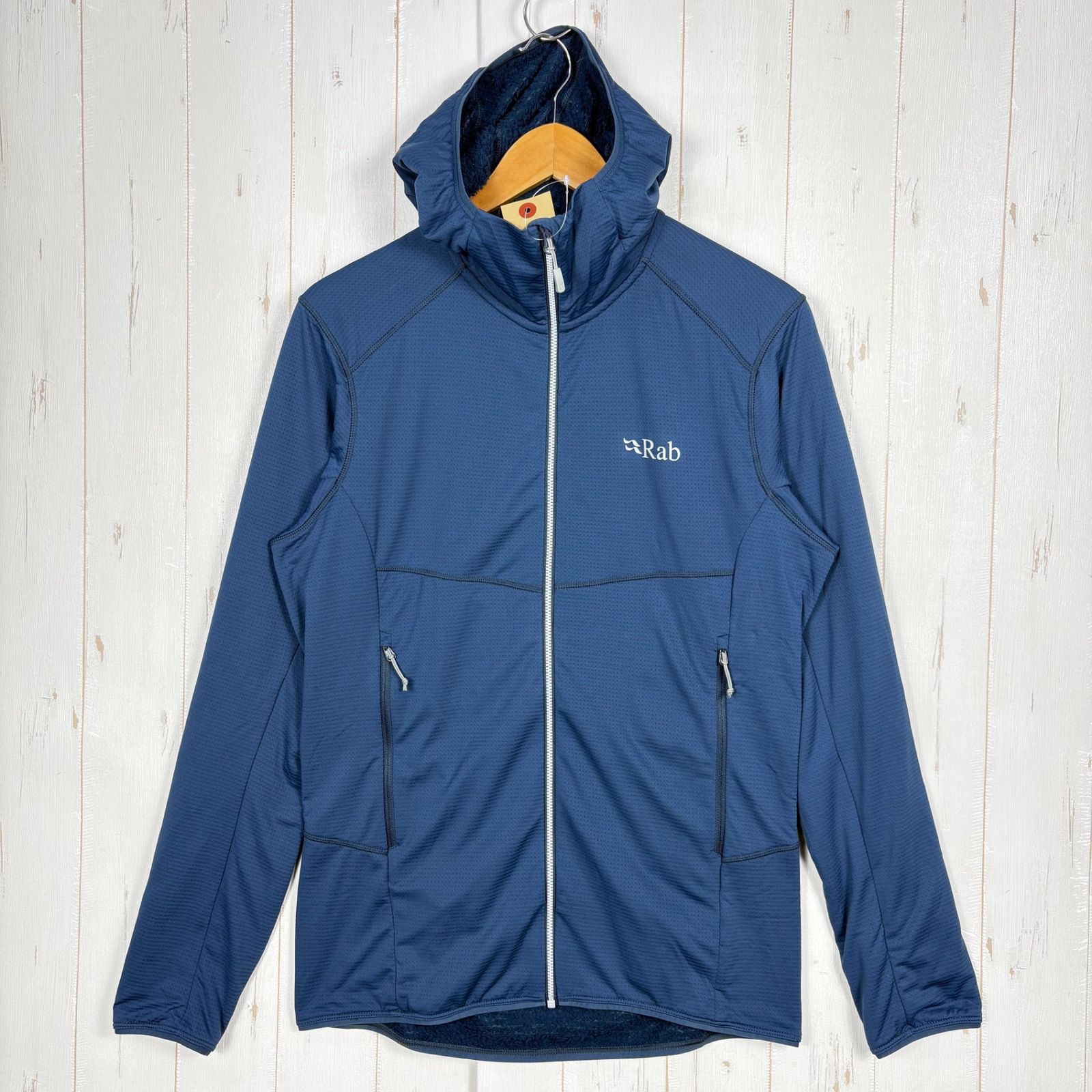 Men s ネイビー系 Rab ラブ エボリュート フーディー Evolute Hoody ポリエステル ウェア トップス アウター ジャケット フリース z