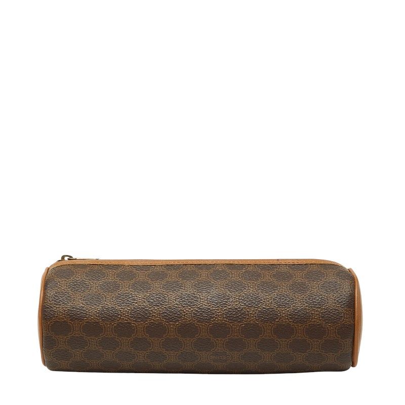 セリーヌ マカダム ブラウン PVC レザー レディース CELINE 1 0247943