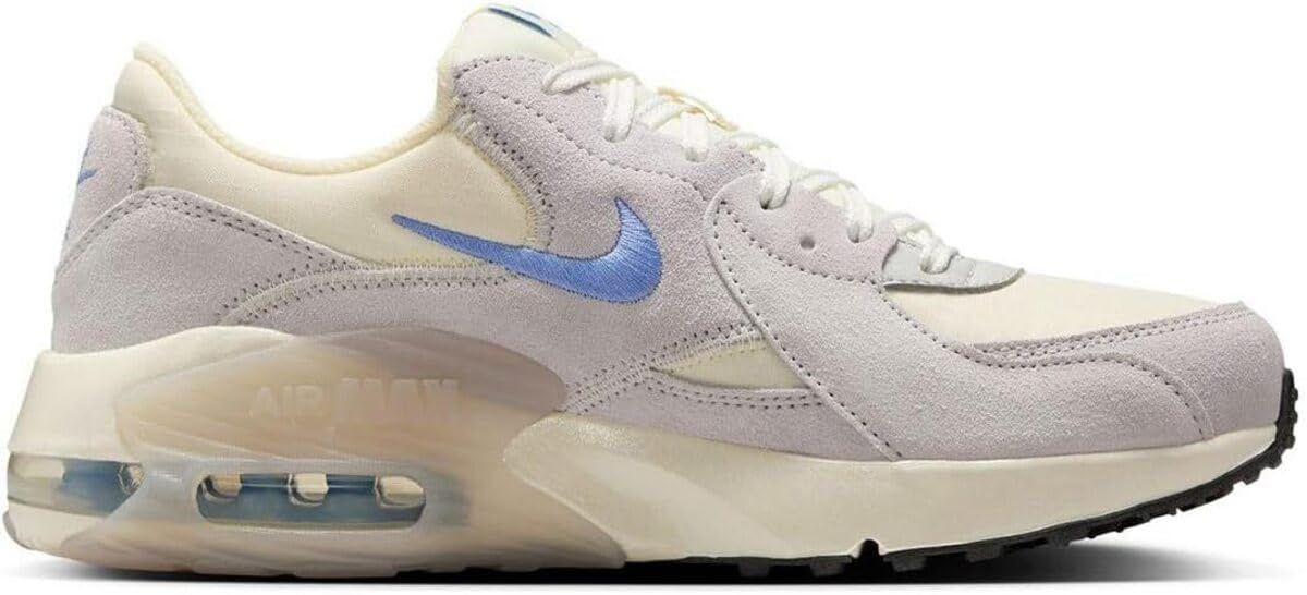  ナイキ エア マックス エクシー W AIR MAX EXCEE クリーム|グレー|ブル IB 8160-113 24.0 cm キャンプ必需品 ハイキング便利グッズ トレイルランニングシューズ アウトドアシューズ