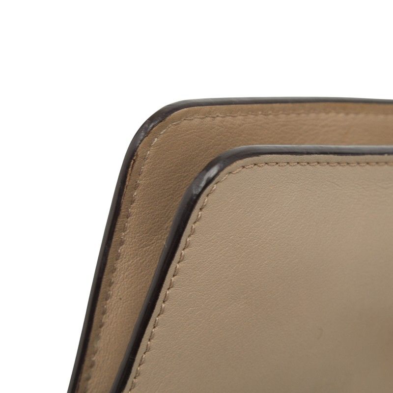 クロエ フェイ スモール 斜め掛け ショルダーバッグ グレージュ レザー