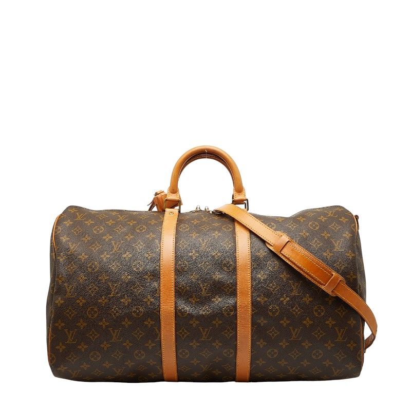 美品 ルイヴィトン PVC モノグラム 2way キーポル55 バンドリエール ルイ ヴィトン モノグラム キーポル バンドリエール 55 ボストンバッグ