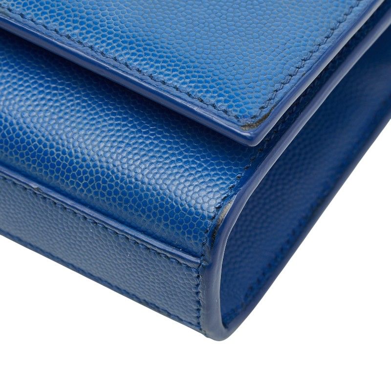 サンローラン YSL ケイト チェーンショルダーバッグ 354121 ブルー