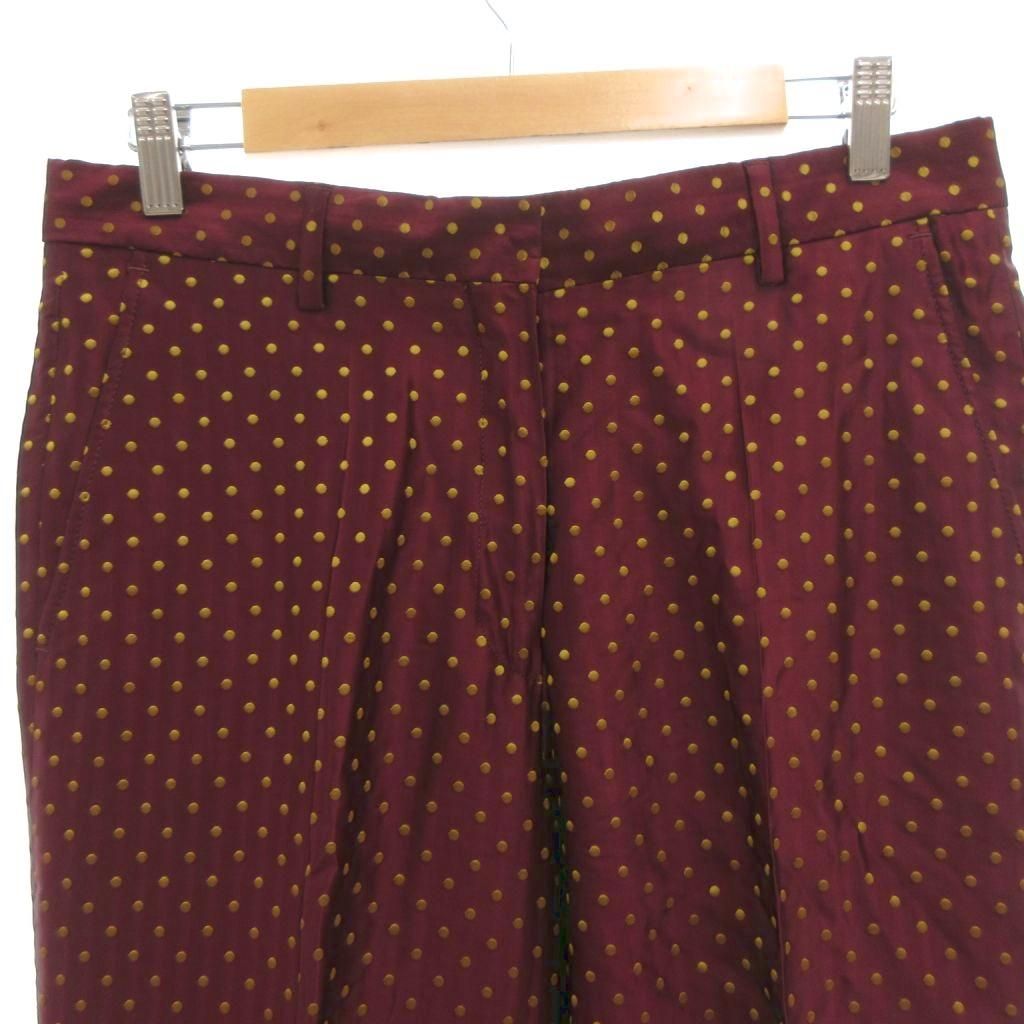 dries van noten 赤スラックスパンツ dries van noten 赤スラックスパンツ