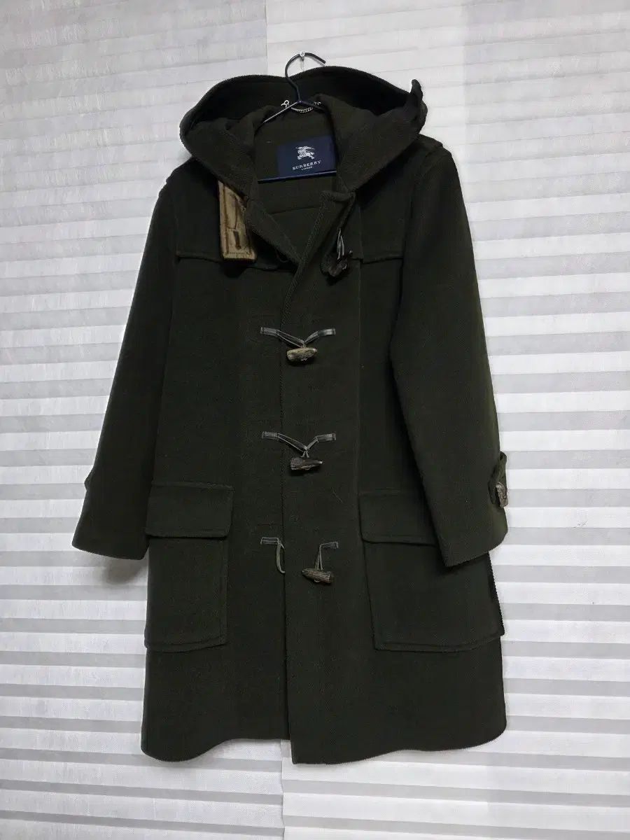 バーバリー WHO トグルボタン コート DARK GREEN 100