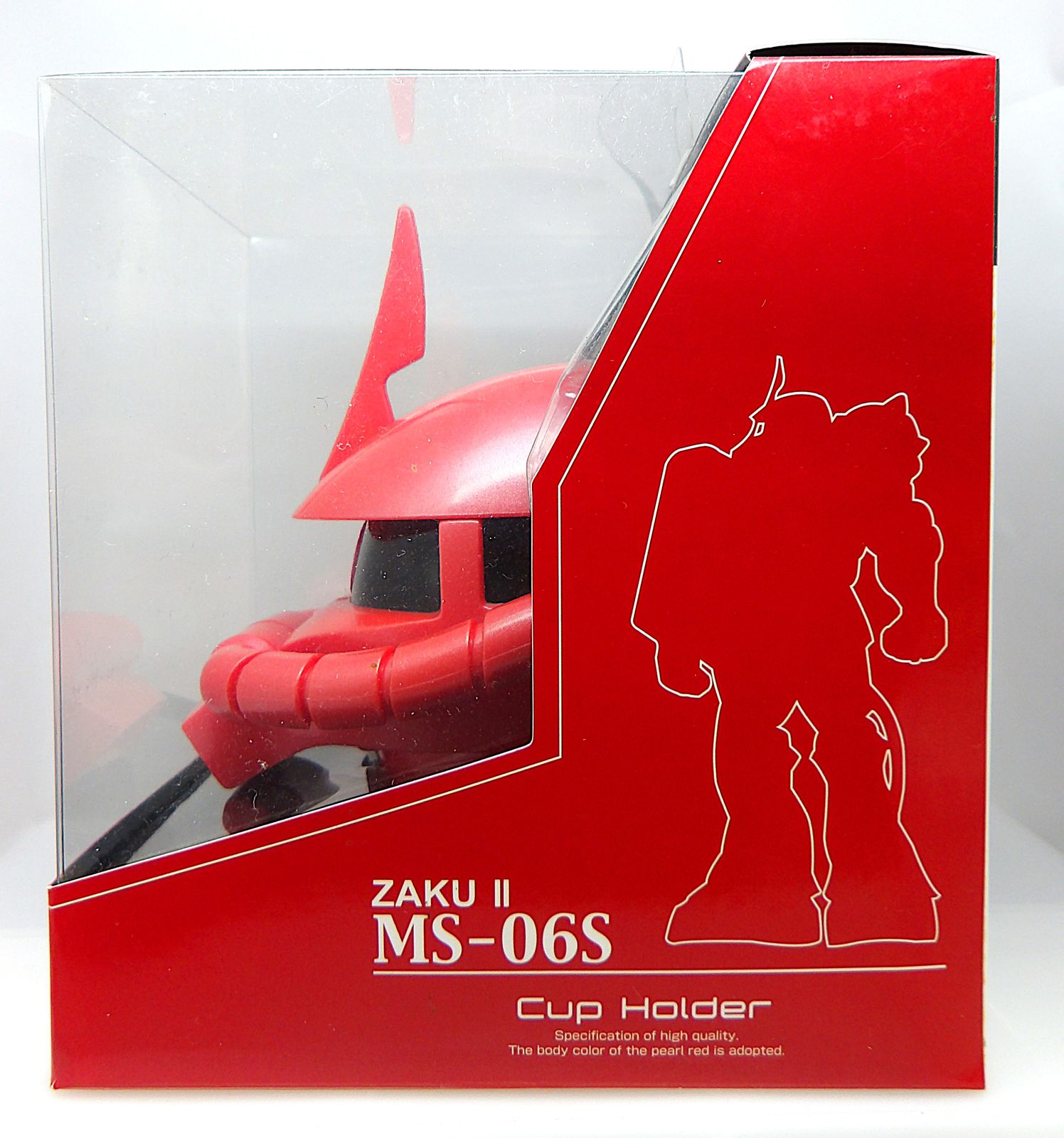 中古】 カーグッズ MS-06S シャア専用ザクII メタリック カップ