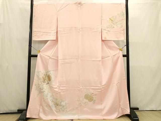 平和屋着物□訪問着 花鼓文 暈し染め 金彩 やまと誂製 正絹 逸品 未