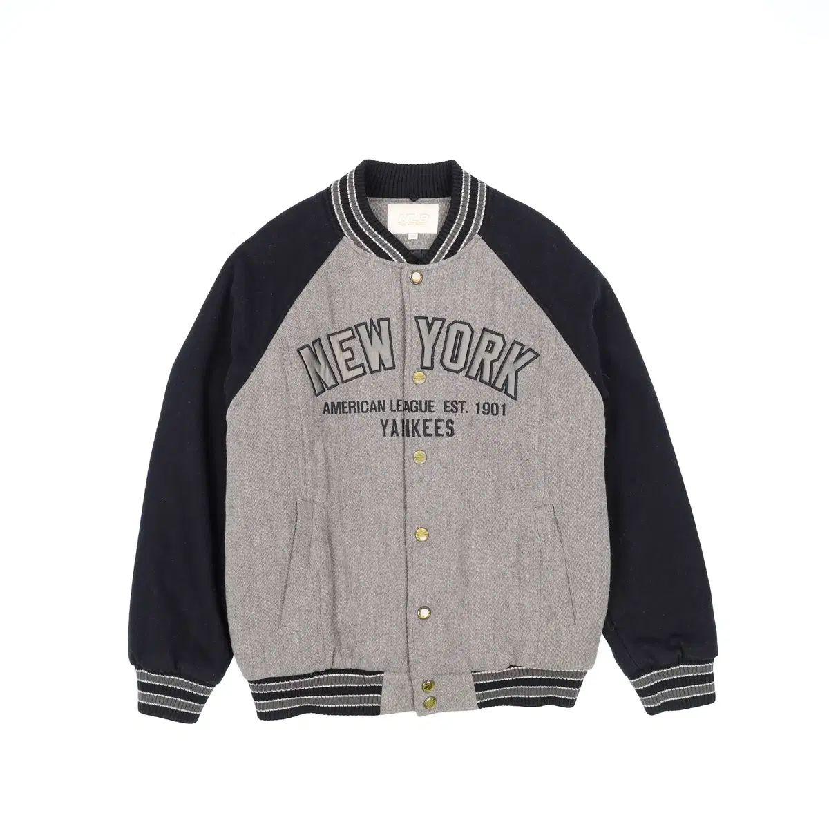 100 MLB 엠엘비 ウール 00 s ニューヨーク ヤンキース スタジャン アウター ジャケット N 7174