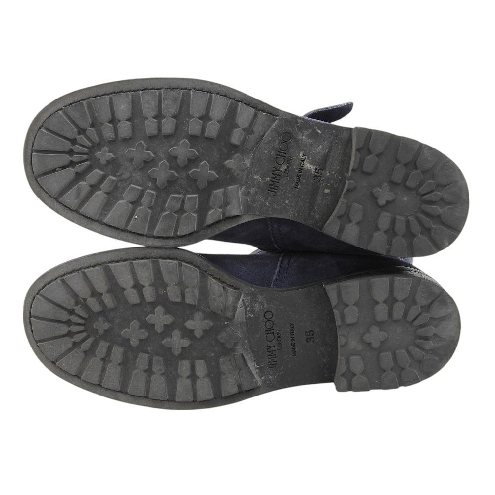 JIMMY CHOO ジミーチュウ スエード バイカー ブーツ レディース