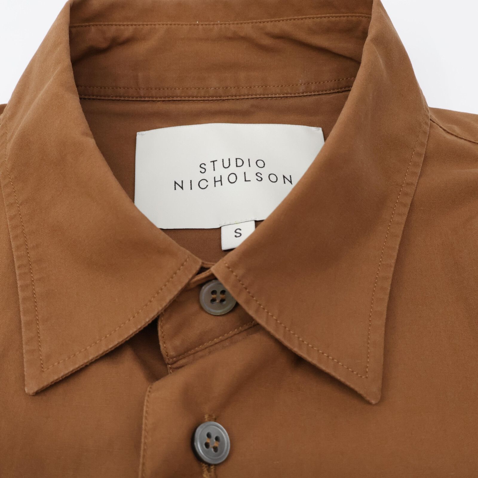 STUDIO NICHOLSON スタジオ ニコルソン ﾌﾞﾗｳﾝ PATCH POCKET CLASSIC