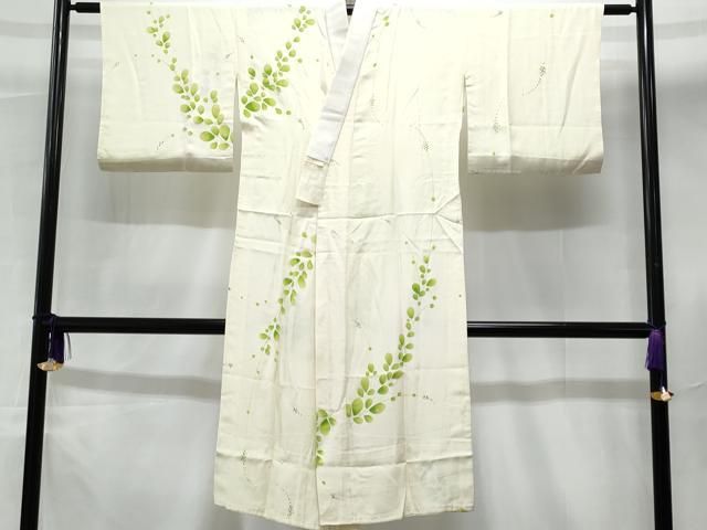 平和屋着物□長襦袢 無双仕立て 枝葉文 正絹 逸品 CABB3794fb - メルカリ