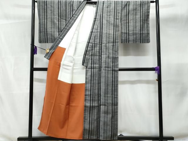 平和屋着物□上質な紬 間道 正絹 逸品 未使用 CABB3805fb - メルカリ