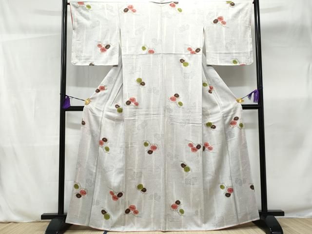 平和屋着物●上質な小紋　型染め　菊尽くし　正絹　逸品　CABA9760gh 平和屋着物□上質な小紋 菊 金彩 正絹 逸品 未使用 CABB3834fb - メルカリ