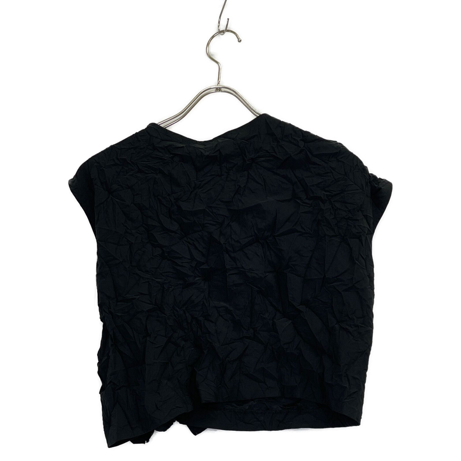 yori ヨリ 25SS YR21-25064SM ﾌﾞﾗｯｸ ﾎﾟﾘｴｽﾃﾙ ﾘﾎﾞﾝﾜｯｼｬｰﾌﾞﾗｳｽ 36 - メルカリ