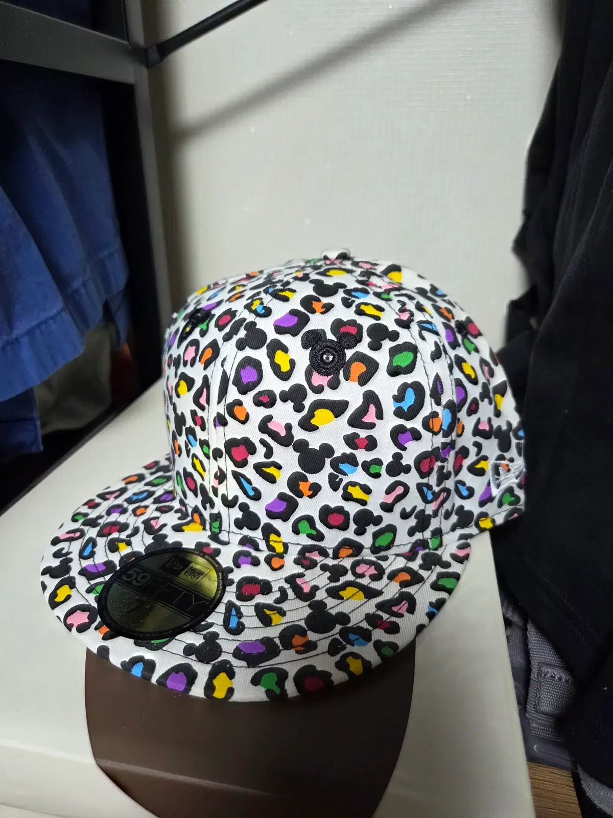 7 5 8 ERA ディズニー コラボ ミッキー ヒョウ柄 マルチカラー モデル