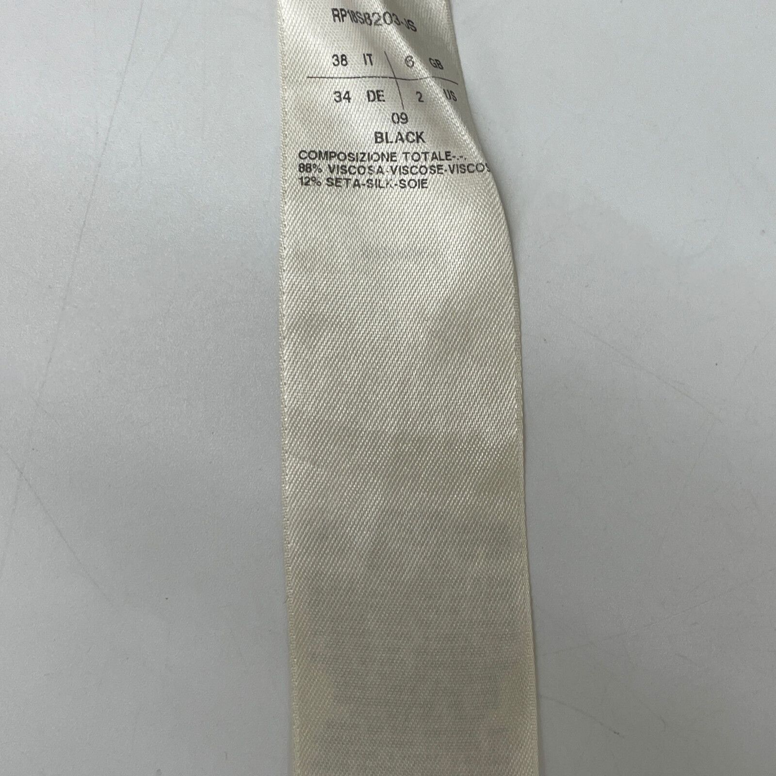  Rick Owens リックオウエンス ﾌﾞﾗｯｸ 半袖ﾜﾝﾋﾟｰｽ 38 その他 その他