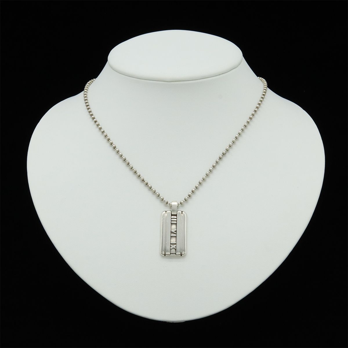 TIFFANY&Co. ティファニー アトラス プレート ペンダント ネックレス