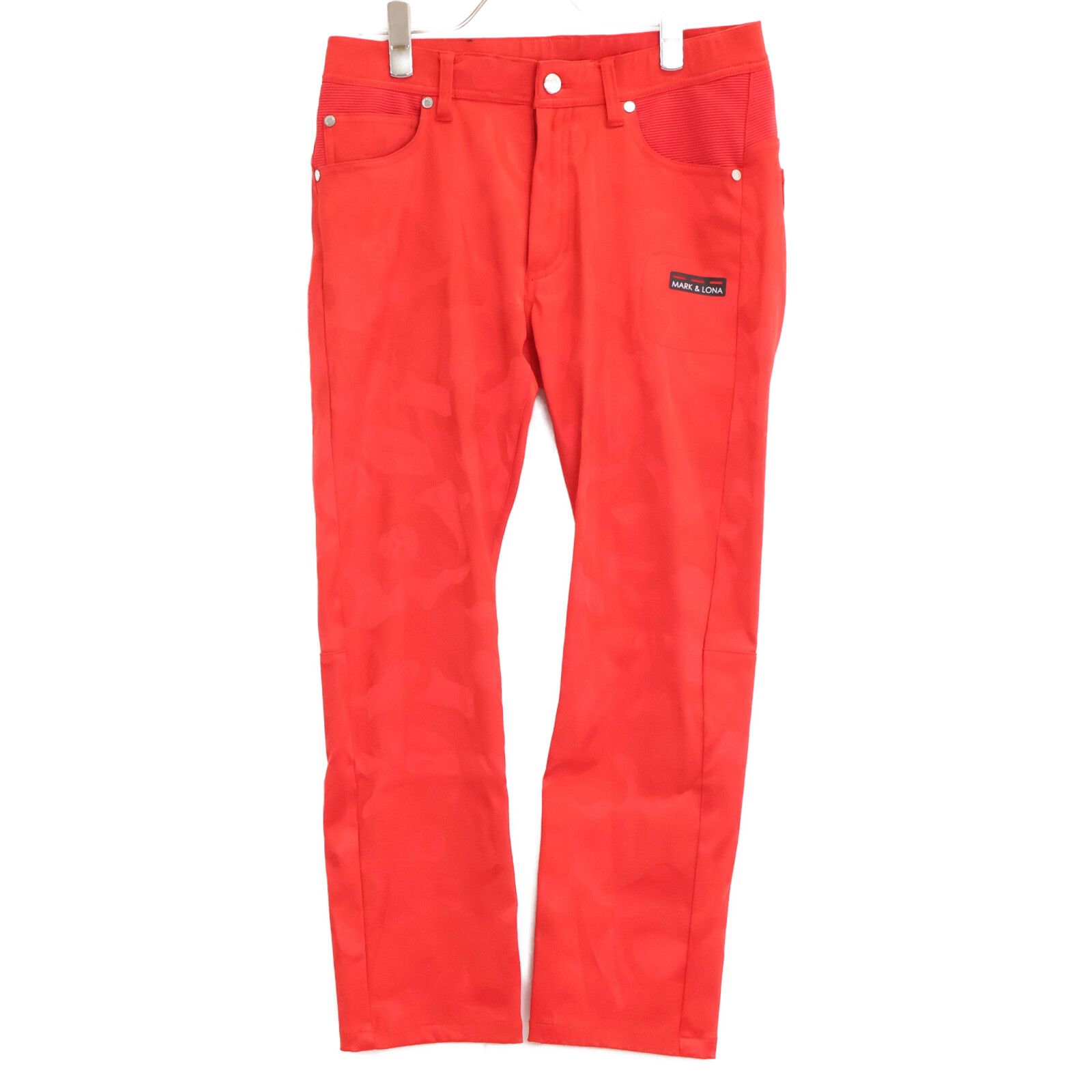 MARK&LONA マークアンドロナ ﾚｯﾄﾞ ｶﾓﾌﾗ ｺﾞﾙﾌﾊﾟﾝﾂ 44 - メルカリ