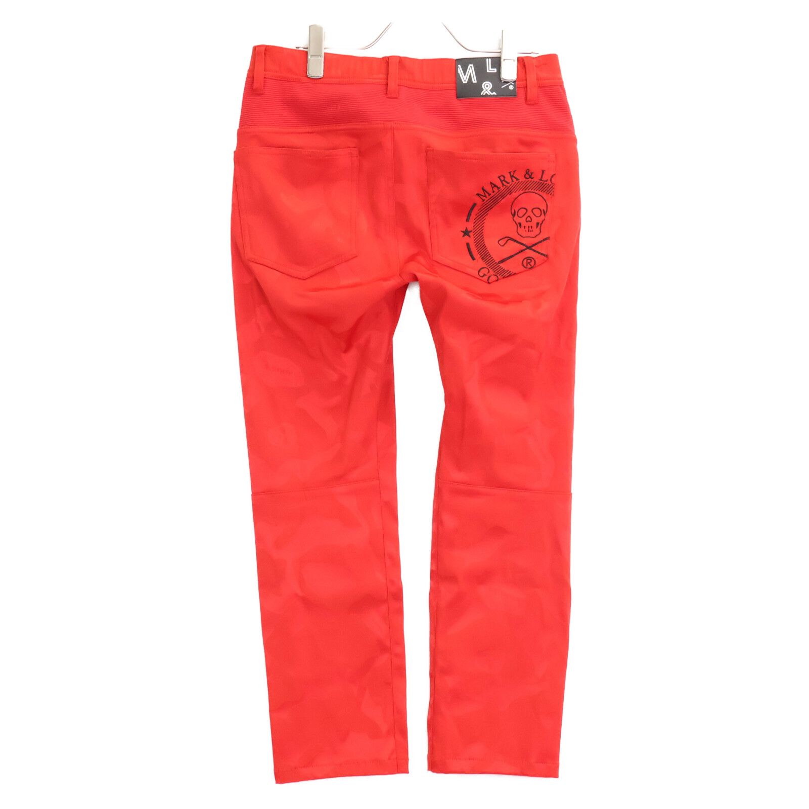 MARK&LONA マークアンドロナ ﾚｯﾄﾞ ｶﾓﾌﾗ ｺﾞﾙﾌﾊﾟﾝﾂ 44 - メルカリ