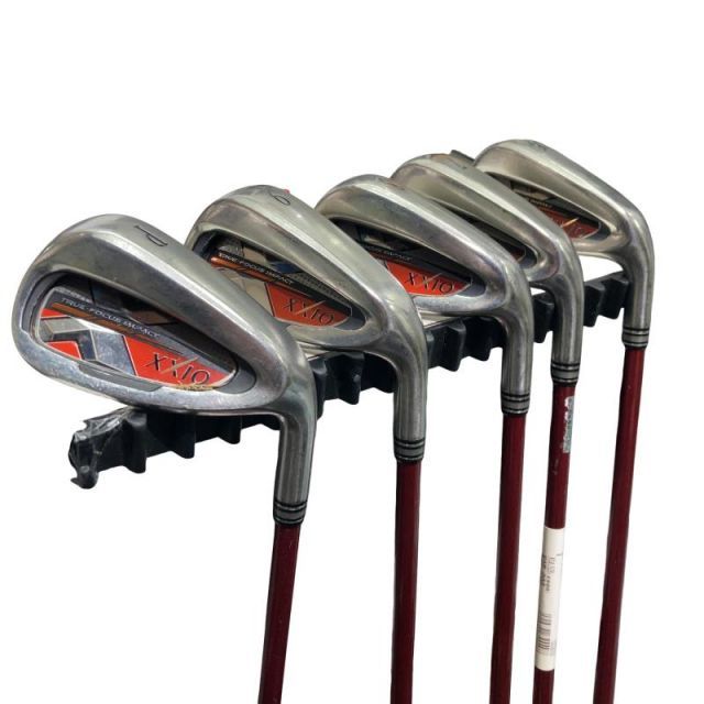 ダンロップ XXIO 2018 5 S レッド アイアンセット IR MP 1000 アイアン フレックスR メンズ 男性用 右利き 右用 Cランク ゴルフクラブ