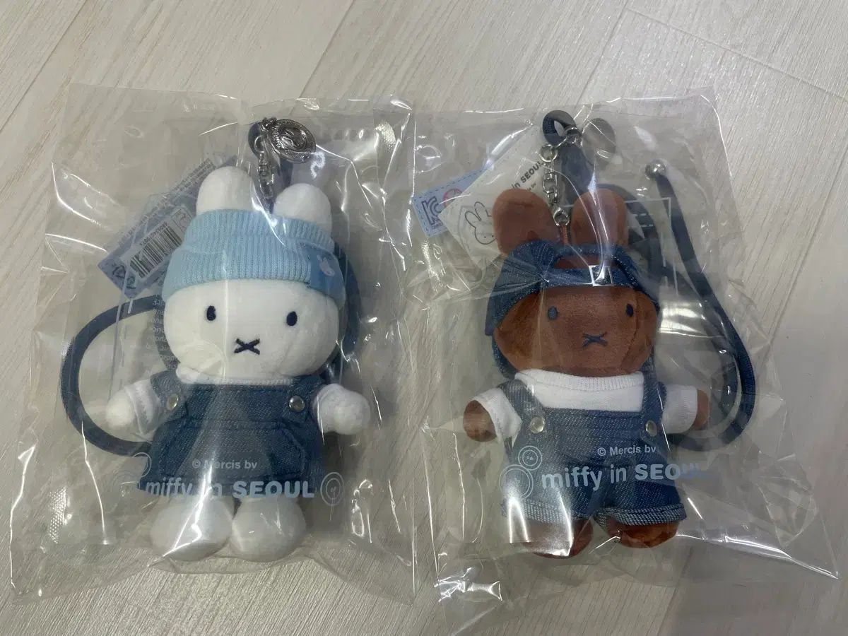 韓国 ソウル ソンス 聖水 限定 ミッフィー デニムドールキーリング 3点