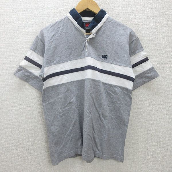 Canterbury JAPAN ラガーシャツ グレー Canterbury JAPAN ラガーシャツ グレー Canterbury JAPAN ラガーシャツ