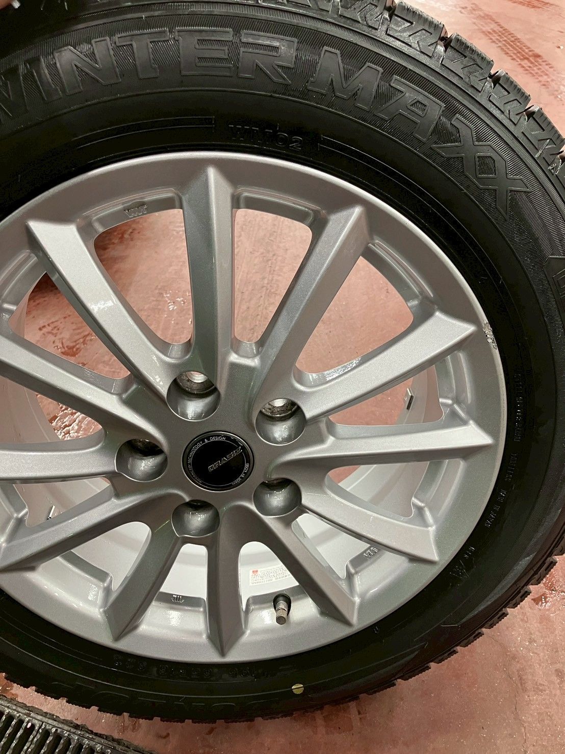 16インチホイール バリ溝