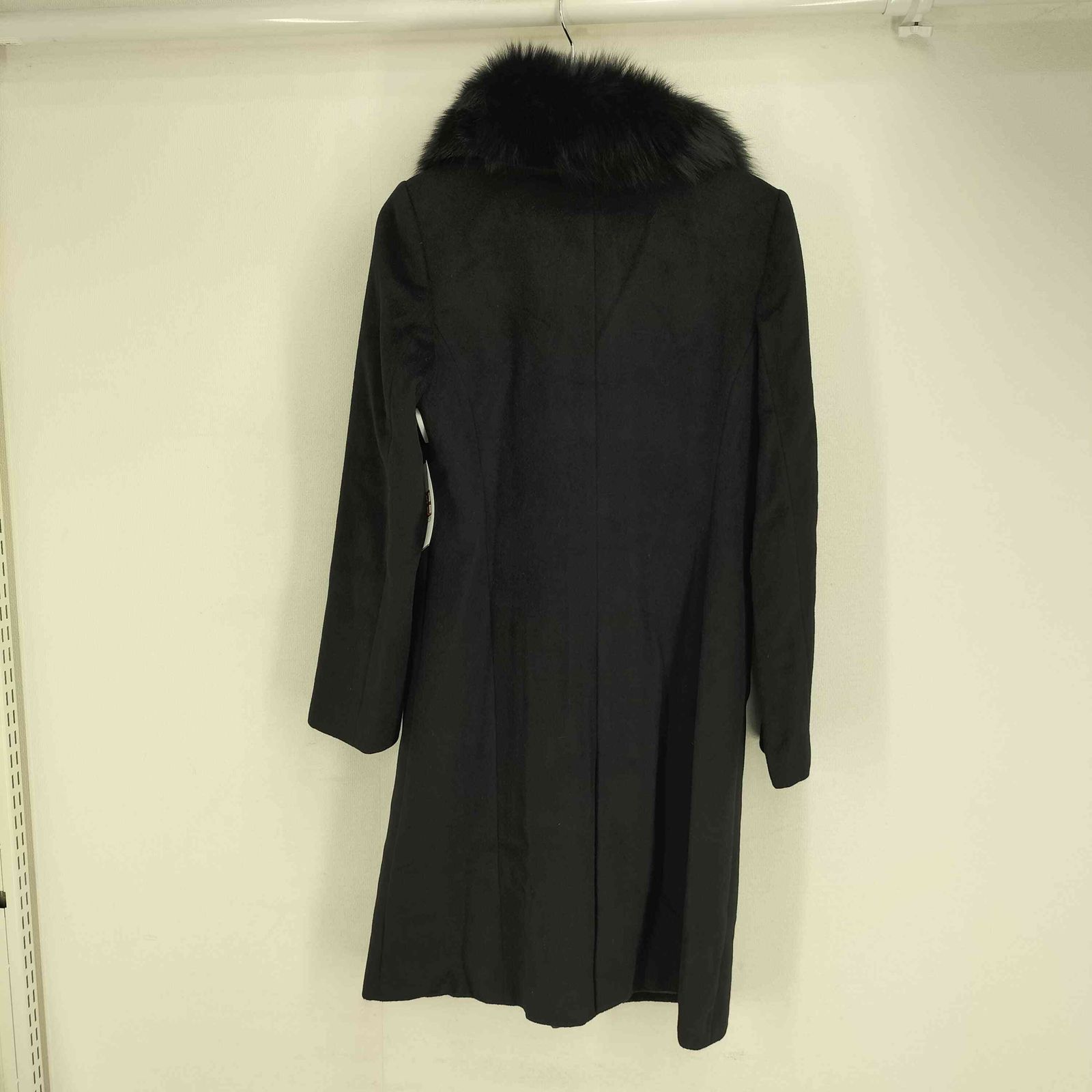 ユーズドフルギ USED古着 アンゴラ混 ウール ステンカラーコート