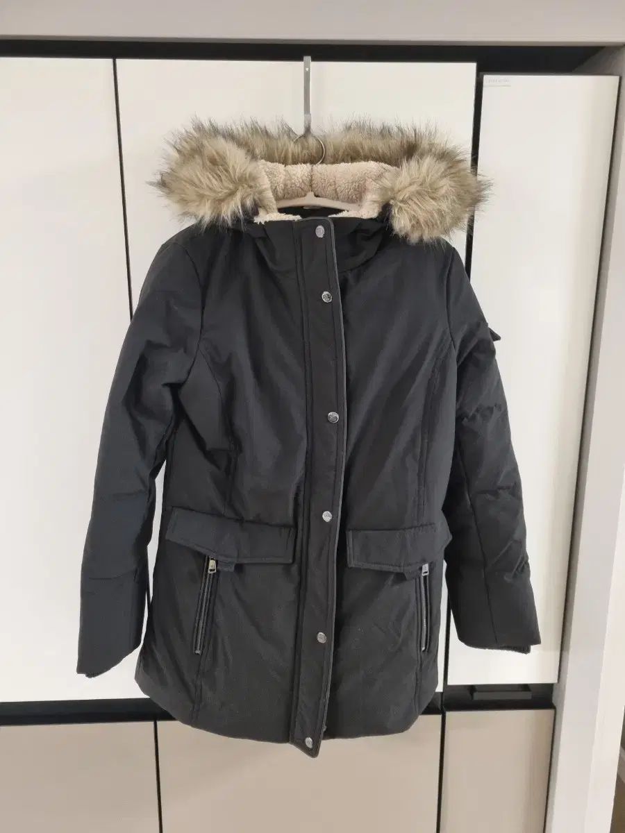 ラルフローレン レディース ファー パーカ XS ブラック