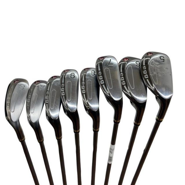 中古】 プロギア egg II 11S アイアンセット IR eggオリジナルカーボン