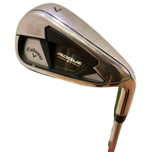 中古】 キャロウェイ ROGUE ST MAX 5S アイアンセット IR Dynamic Gold