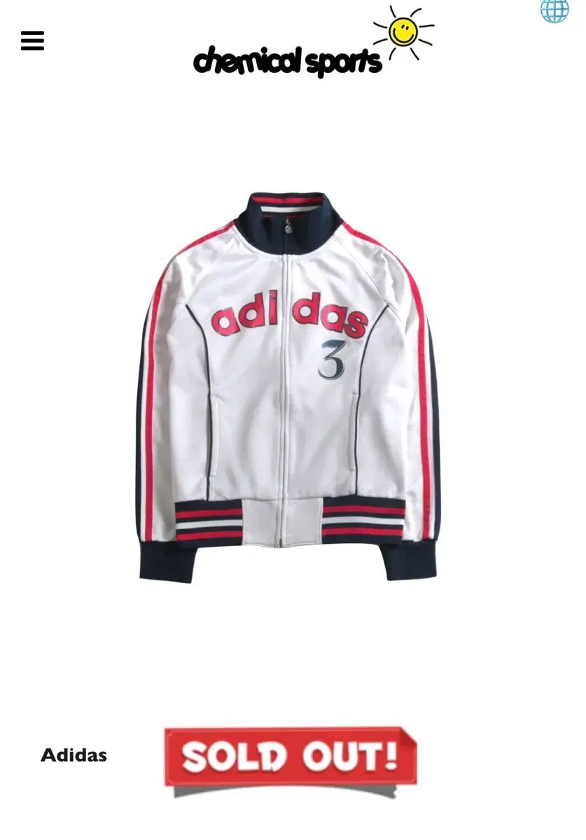 アディダス 白 トラックジャージ ジャージ