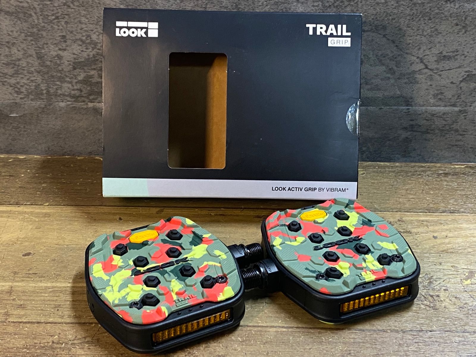JR799 ルック LOOK TRAIL GRIP フラットペダル