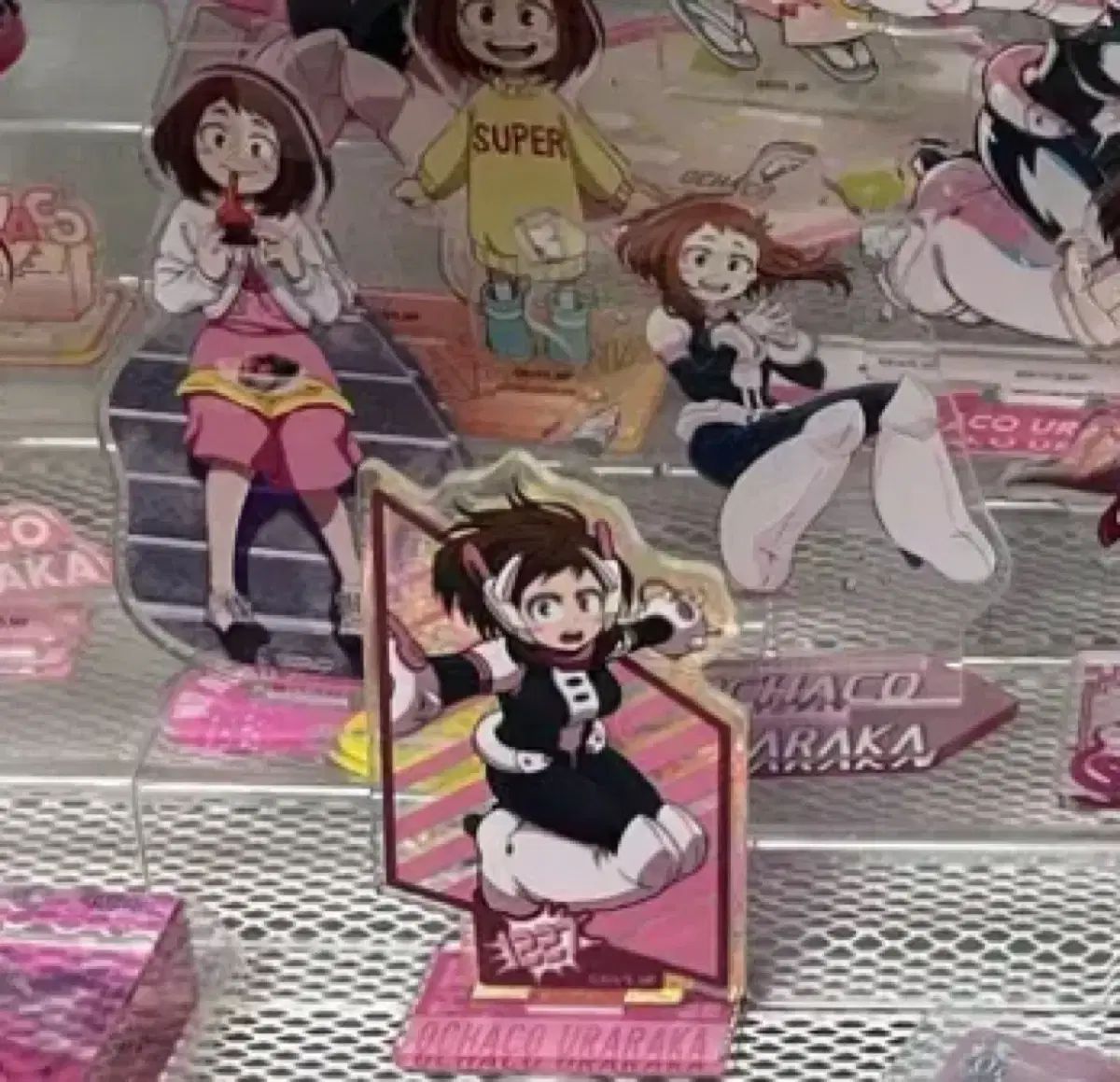 麗日お茶子 アクリル 3個 まとめ出品 ショップからお知らせ 【公式通販】